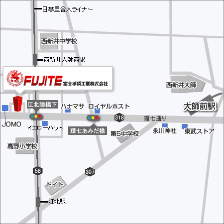 アクセスマップ